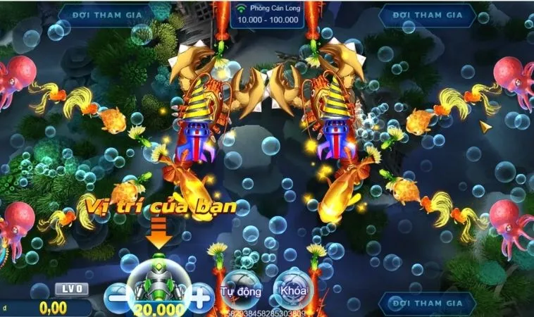 Chiến thuật săn cá hiệu quả trong game Bắn Cá Royal Fishing Tại GO88