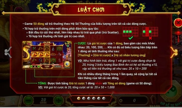 Luật chơi Nổ Hũ Xin Xăm Tại GO88